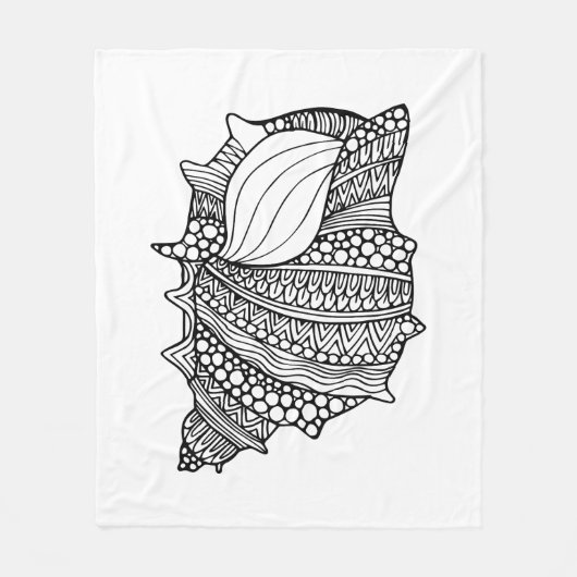 Geïnspireerd werkstation fleece deken (Voorkant)