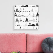 Geïnspireerd Wigwam 6 Canvas Afdruk (Insitu (Woonkamer))