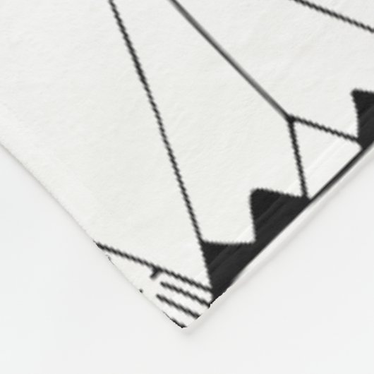 Geïnspireerd Wigwam Fleece Deken (Hoek)