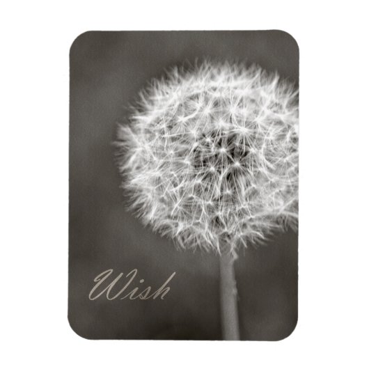 Geïnspireerd Wish Dandelion Magneet (Verticaal)