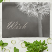 Geïnspireerd Wish Dandelion Theedoek (Gevouwen)