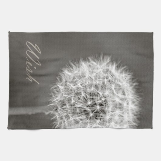 Geïnspireerd Wish Dandelion Theedoek (Horizontaal)