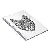 Geïnspireerd Wolfhoofd Notitieboek (Rechterzijde)