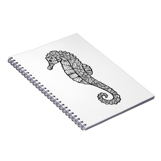 Geïnspireerd Zee paard Notitieboek (Rechterzijde)