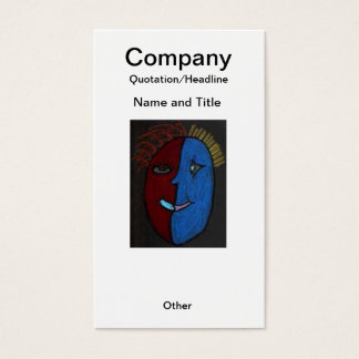 Geïnspireerde aangepaste oorbel / Visitekaartje