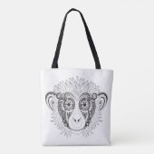 Geïnspireerde aap 2 tote bag (Achterkant)