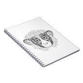 Geïnspireerde aap notitieboek (Rechterzijde)