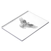 Geïnspireerde adelaar 2 notitieboek (Linkerzijde)