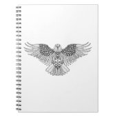 Geïnspireerde adelaar 2 notitieboek (Voorkant)
