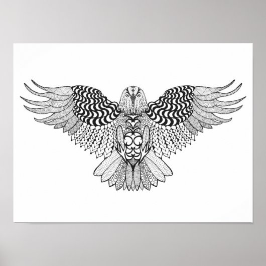 Geïnspireerde adelaar 2 poster (Voorkant)