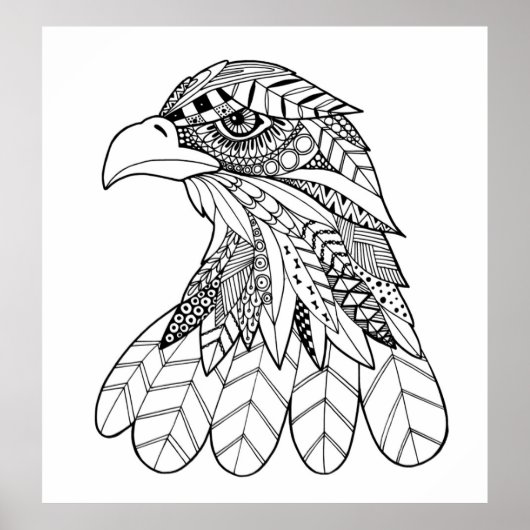 Geïnspireerde adelaar 3 poster (Voorkant)