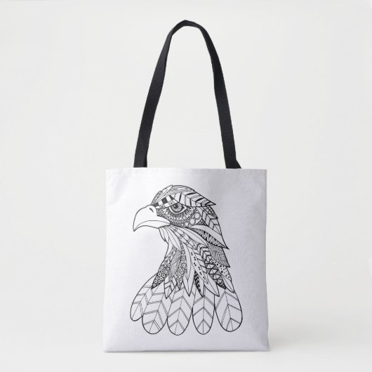 Geïnspireerde adelaar 3 tote bag (Voorkant)