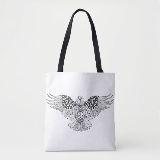 Geïnspireerde adelaar 4 tote bag (Voorkant)
