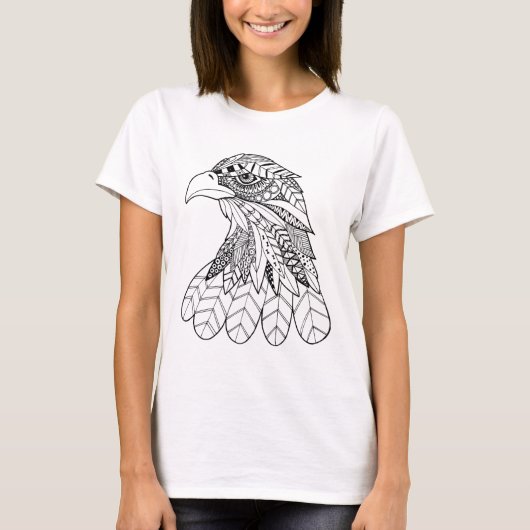 Geïnspireerde adelaar t-shirt (Voorkant)