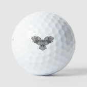 Geïnspireerde adelaarzen golfballen (Voorkant)