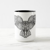 Geïnspireerde adelaarzen mok (Midden)