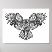 Geïnspireerde arend owl 2 poster (Voorkant)