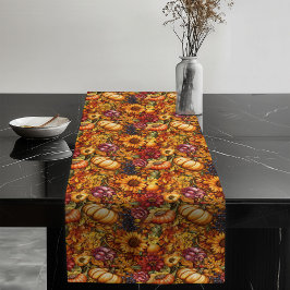 -geïnspireerde Autumn Table Runner Delicate Lange Tafelloper