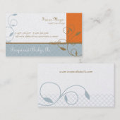 Geïnspireerde Baby Visitekaartjes (Voorkant / Achterkant)