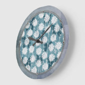 Geïnspireerde bloemen en botervliegen grote klok (Hoek)