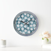 Geïnspireerde bloemen en botervliegen grote klok (Huis)