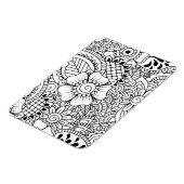 Geïnspireerde bloemen magneet (Linkerzijde)