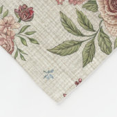  geïnspireerde bloemenwarm en stijlvol toevluchtso fleece deken (Hoek)