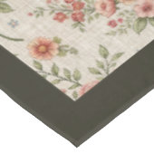  geïnspireerde bloemenwarme en stijlvolle omgeving tafelkleed (Gekanteld)