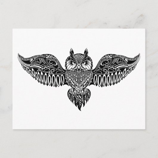 Geïnspireerde boomwortel briefkaart (Voorkant)