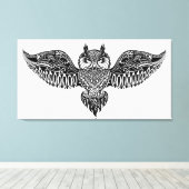 Geïnspireerde boomwortel canvas afdruk (Insitu (Houten vloer))