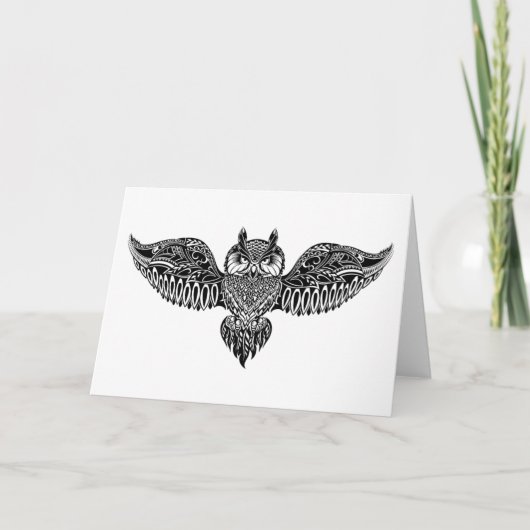 Geïnspireerde boomwortel kaart (Voorkant)