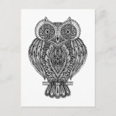 Geïnspireerde boomwortel met handtekening briefkaart (Voorkant)