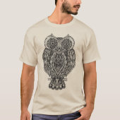 Geïnspireerde  boomwortel met handtekening t-shirt (Voorkant)