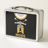 geïnspireerde Britse mods en rockers (Achterkant)