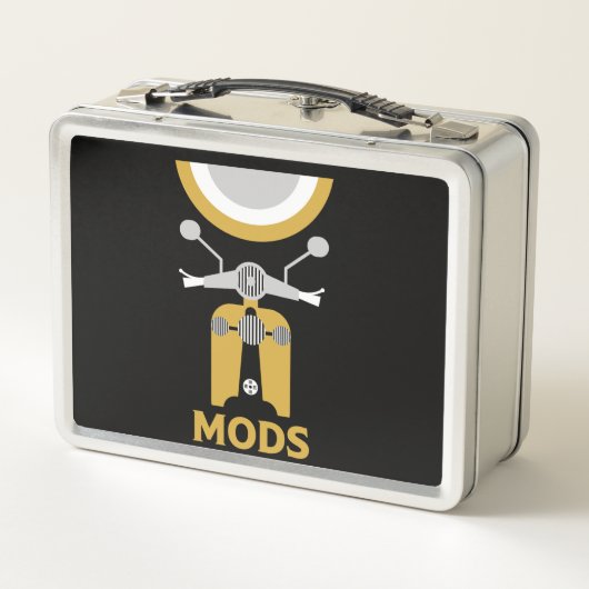 geïnspireerde Britse mods en rockers (Achterkant)