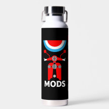 geïnspireerde Britse mods en rockers