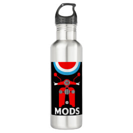  geïnspireerde Britse mods en rockers Waterfles