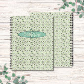 geïnspireerde Elegant Cream Floral Notitieboek