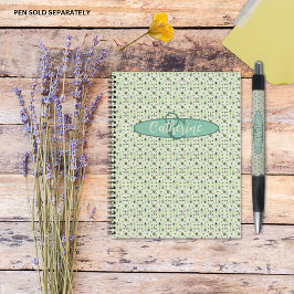  geïnspireerde Elegant Cream Floral Notitieboek
