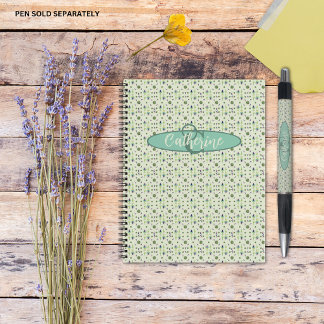  geïnspireerde Elegant Cream Floral Notitieboek
