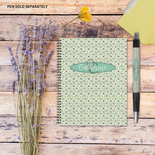 geïnspireerde Elegant Cream Floral Notitieboek
