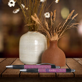 geïnspireerde elegante bloemige gepersonaliseerde pen