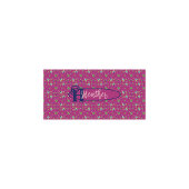 geïnspireerde elegante bloemige gepersonaliseerde pen