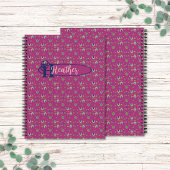  geïnspireerde elegante roze bloemen Notitieboek