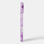 geïnspireerde Floral Mauve Case-Mate iPhone Case (Achterkant / Rechts)