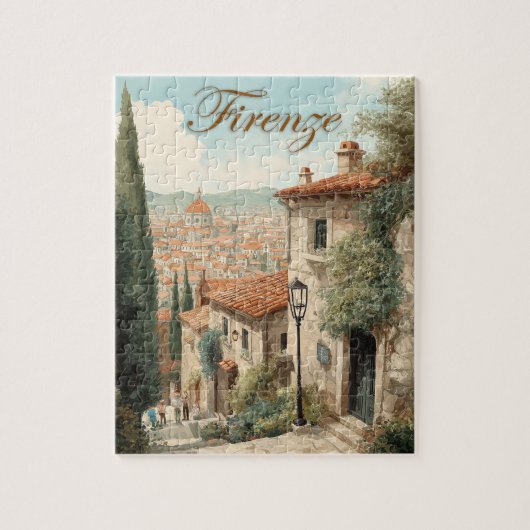  geïnspireerde Florence Legpuzzel (Verticaal)
