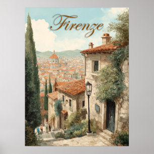  geïnspireerde Florence Poster