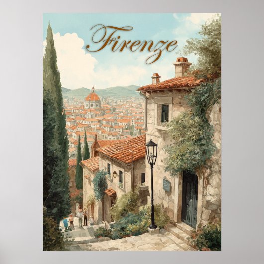  geïnspireerde Florence Poster (Voorkant)
