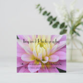 Geïnspireerde fotografie briefkaart (Staand voorkant)