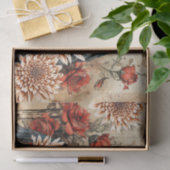  geïnspireerde gotische rozen Raven Tissuepapier (Geschenk)